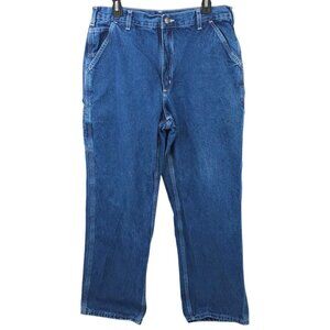 Carhartt Loose Original Fit Utility Jeans Mens 36 x 30 Dungarees B13 - DST